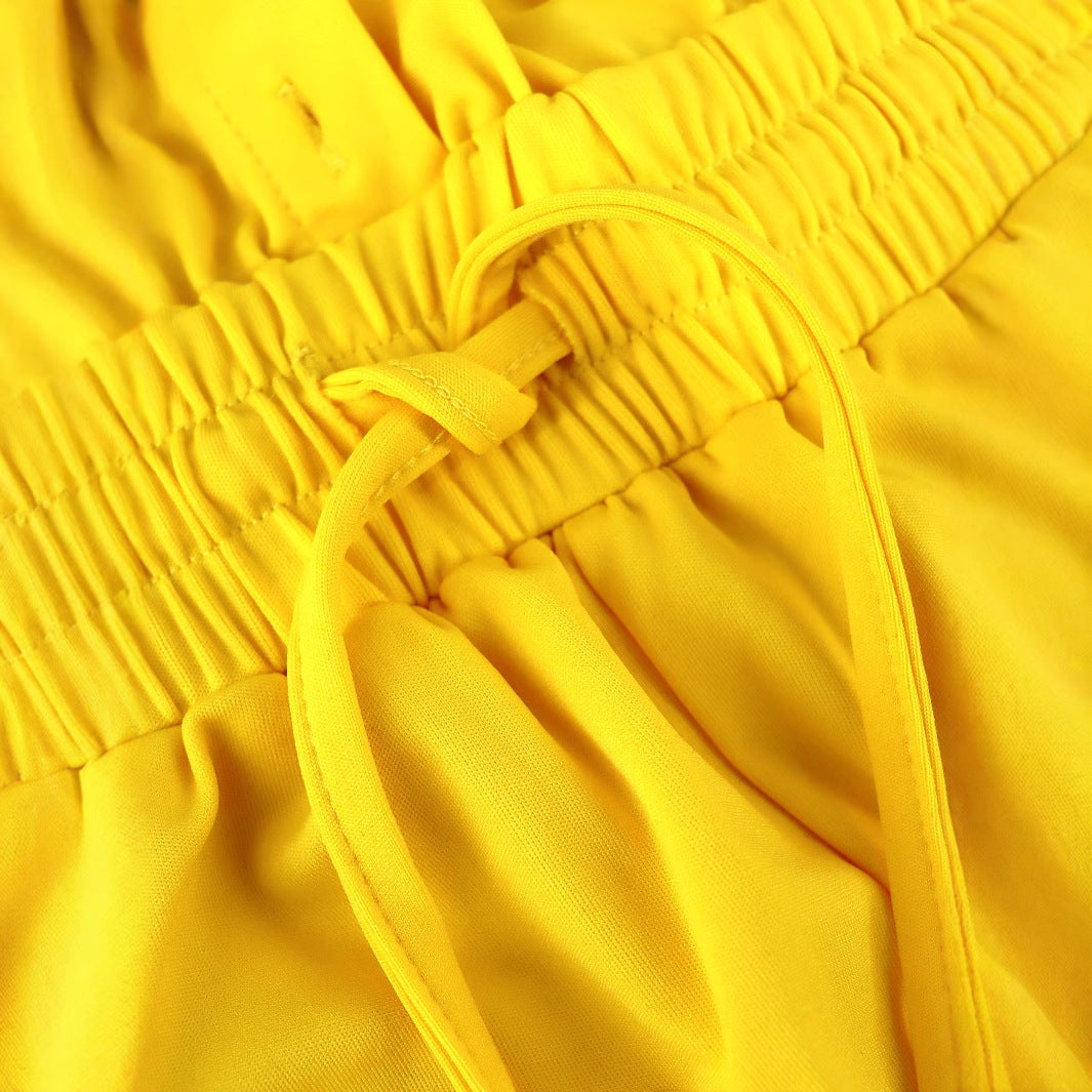 Sexy Cargo Style Women's Slim Waist Short Sleeve Turndown Collar High Waist Drawstring Jumpsuit 6