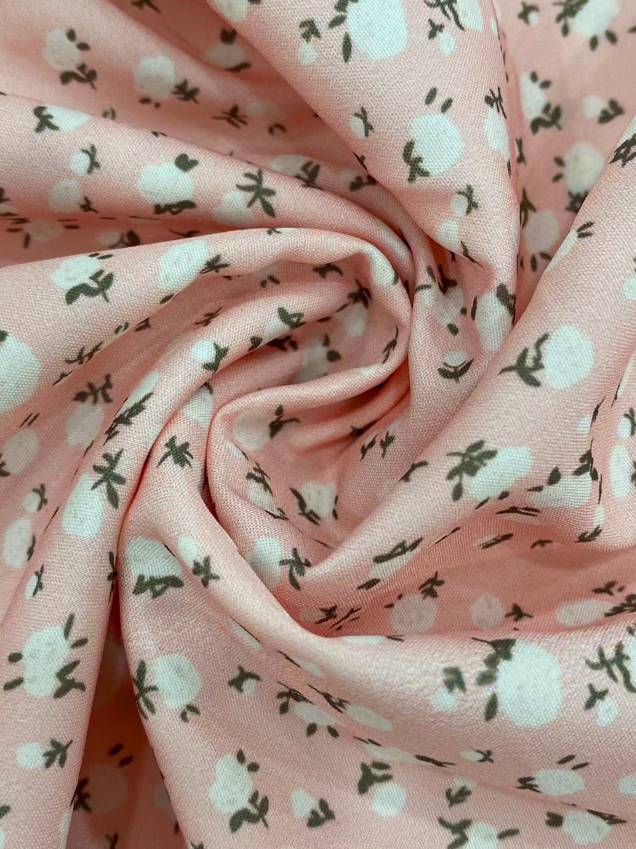 Plus Size Women Loose V-Neck Floral Dress 6