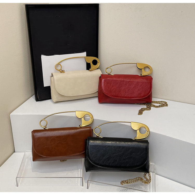 Women's Trendy Chain Crossbody Shoulder Bag 22