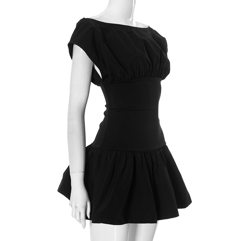Women's Chic Elegant Solid Color Slim Dress 9