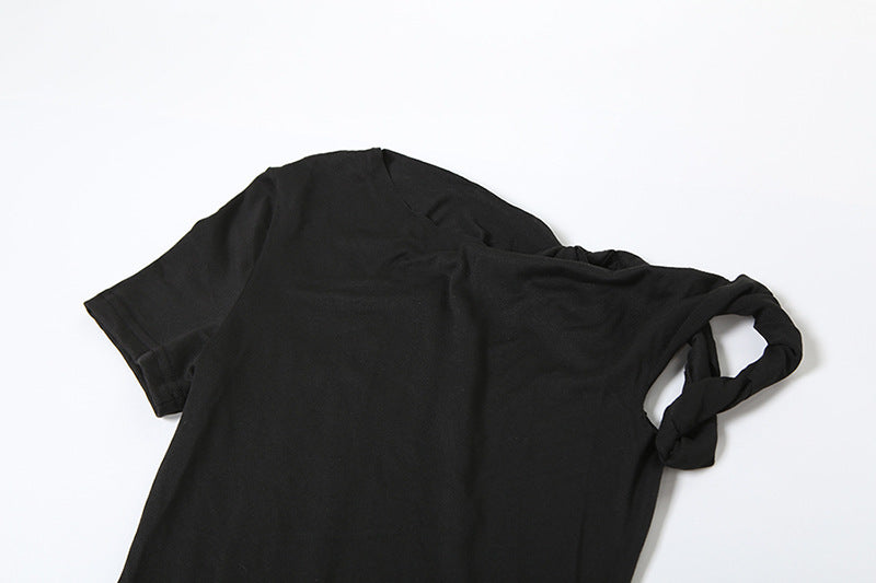 Women Summer Slash Shoulder Dress 31