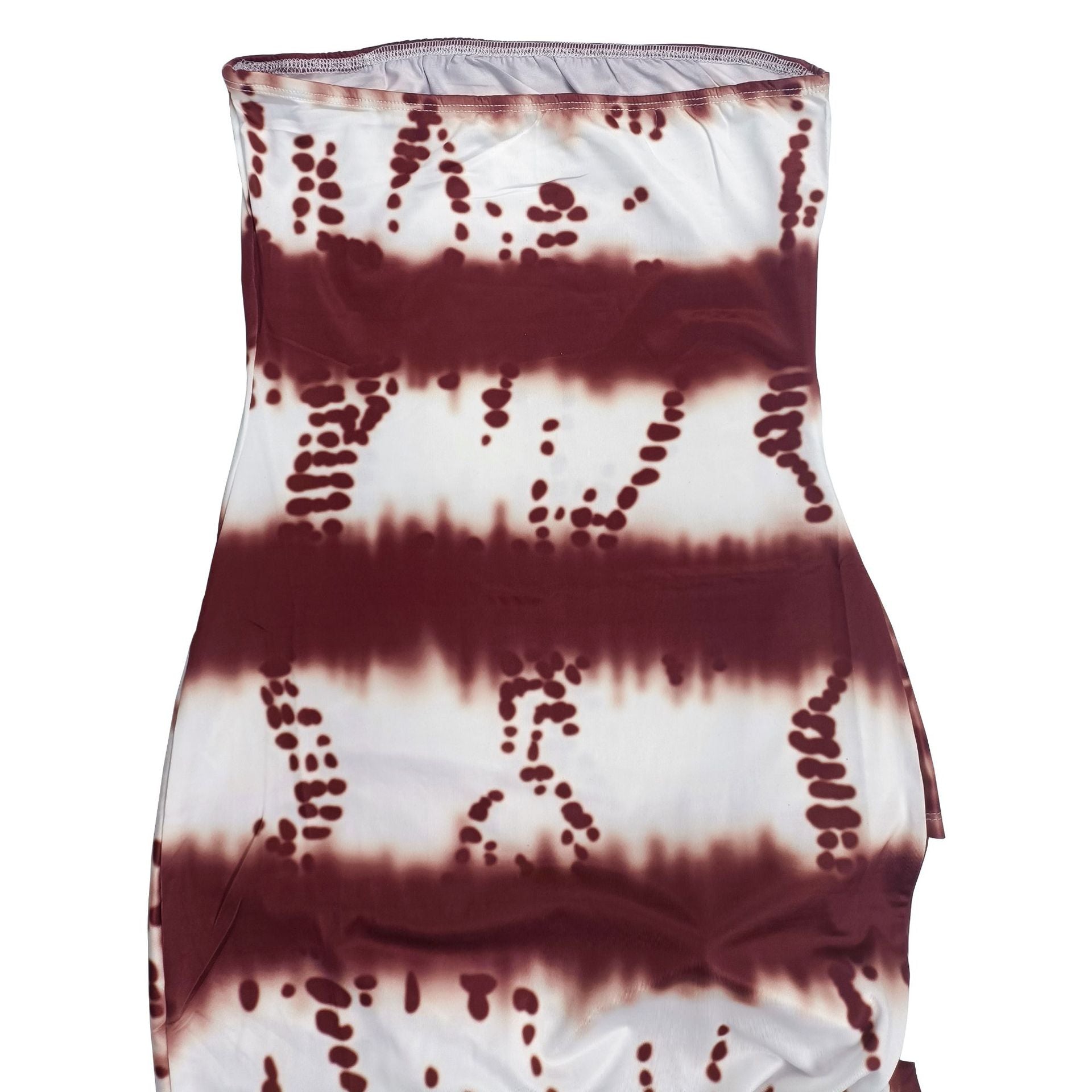 Women Sexy Strapless Dress 7