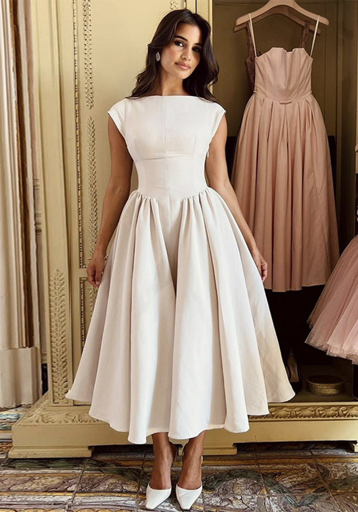 Women Elegant Backless Maxi Dress