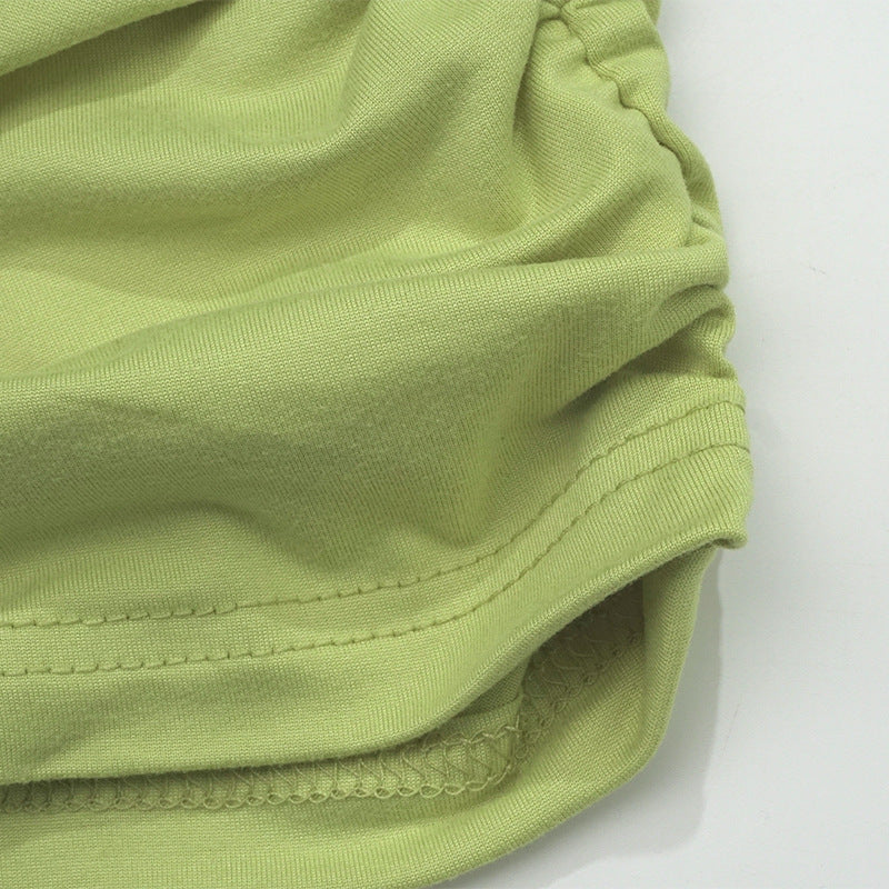 Spring sexy Ribbon Strapless Bodycon Dress 16