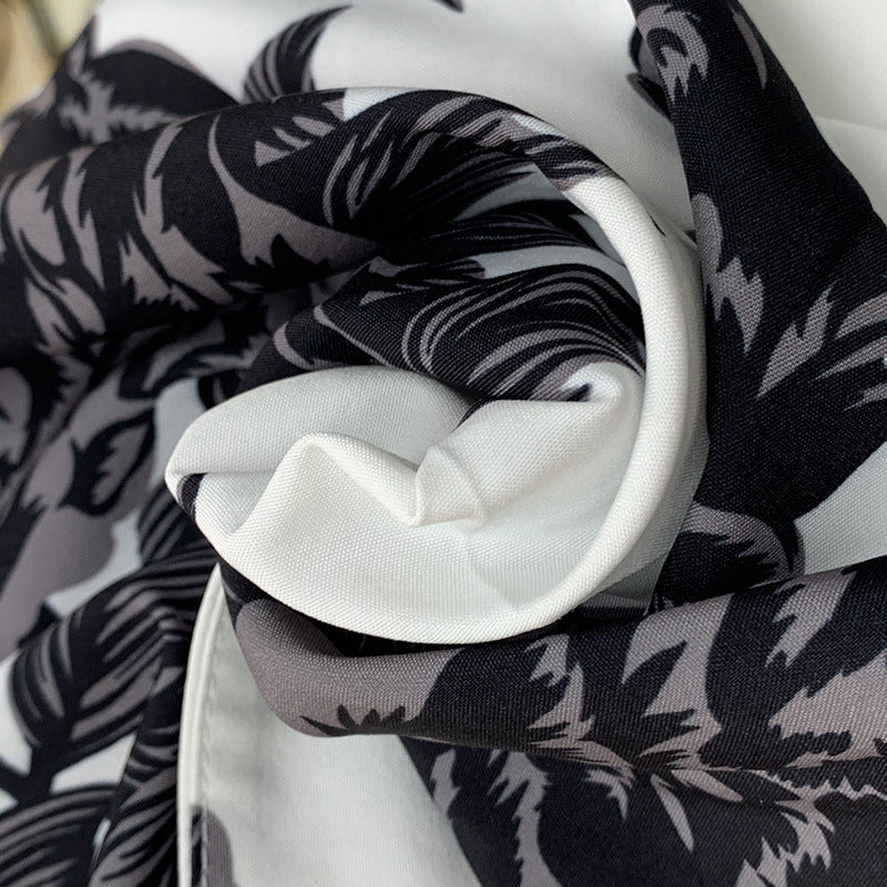 Women's Suit Summer Printed Strap Vest Top Long Skirt Two-Piece Set 7