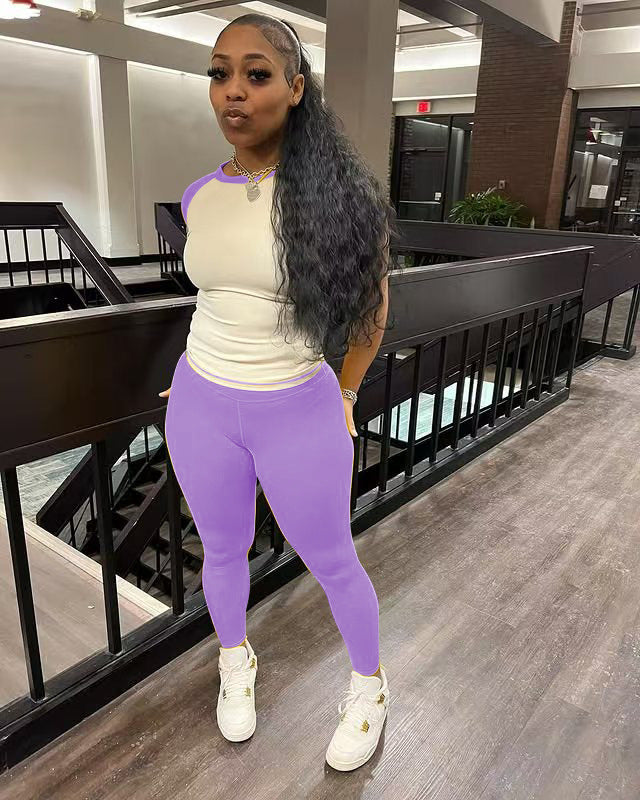 Women's High-Stretch Yoga Set with Bandana 4