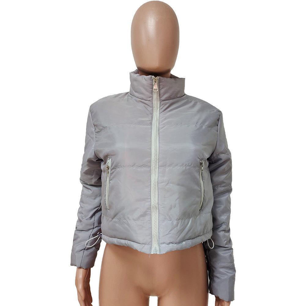 Women Winter Casual Solid Padded Jacket 27