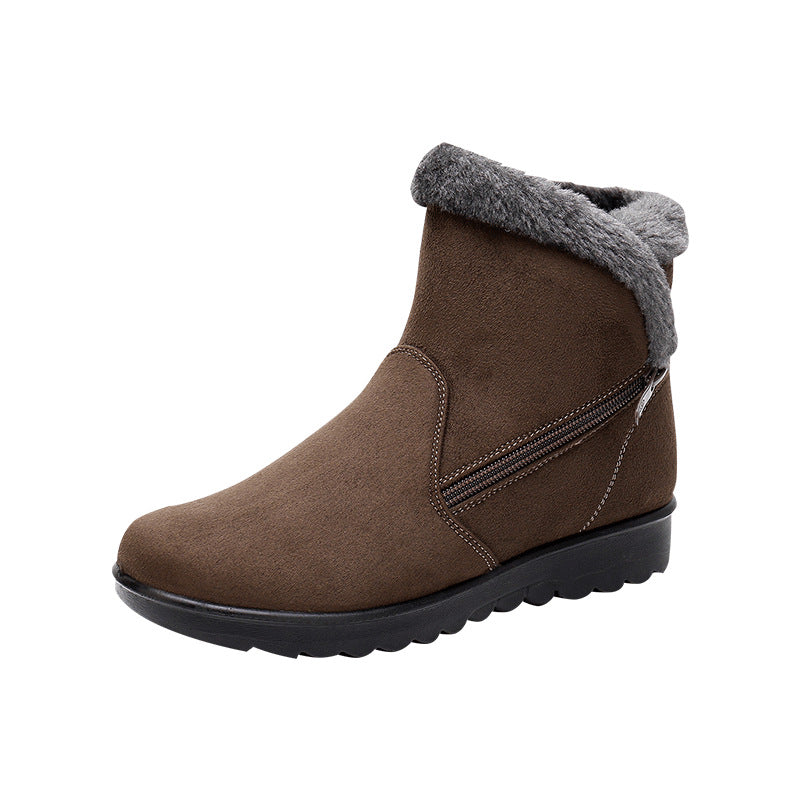 Winter Women's Warm Snow Boots Plus Size Cotton Boots 5