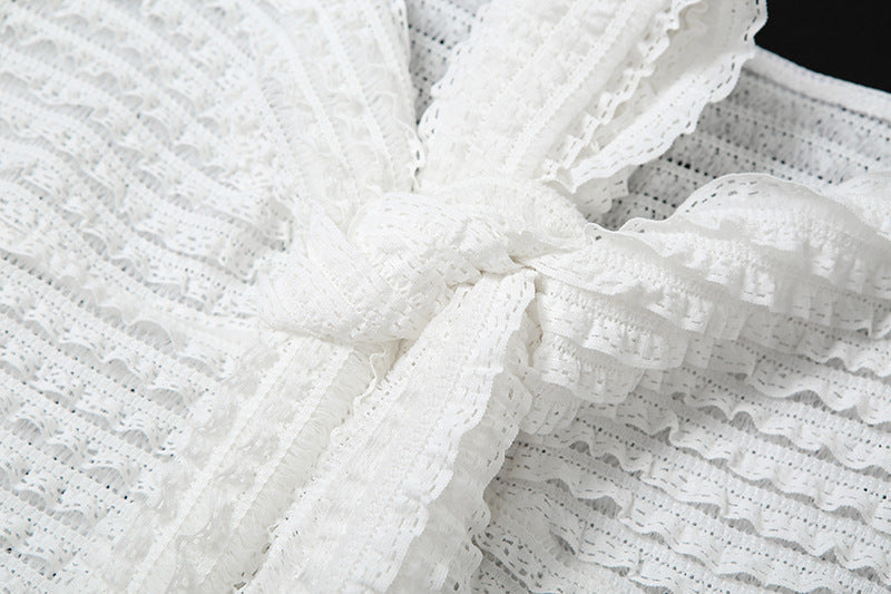 Autumn women's sexy Strapless top high waist slim long skirt two piece set for women 17