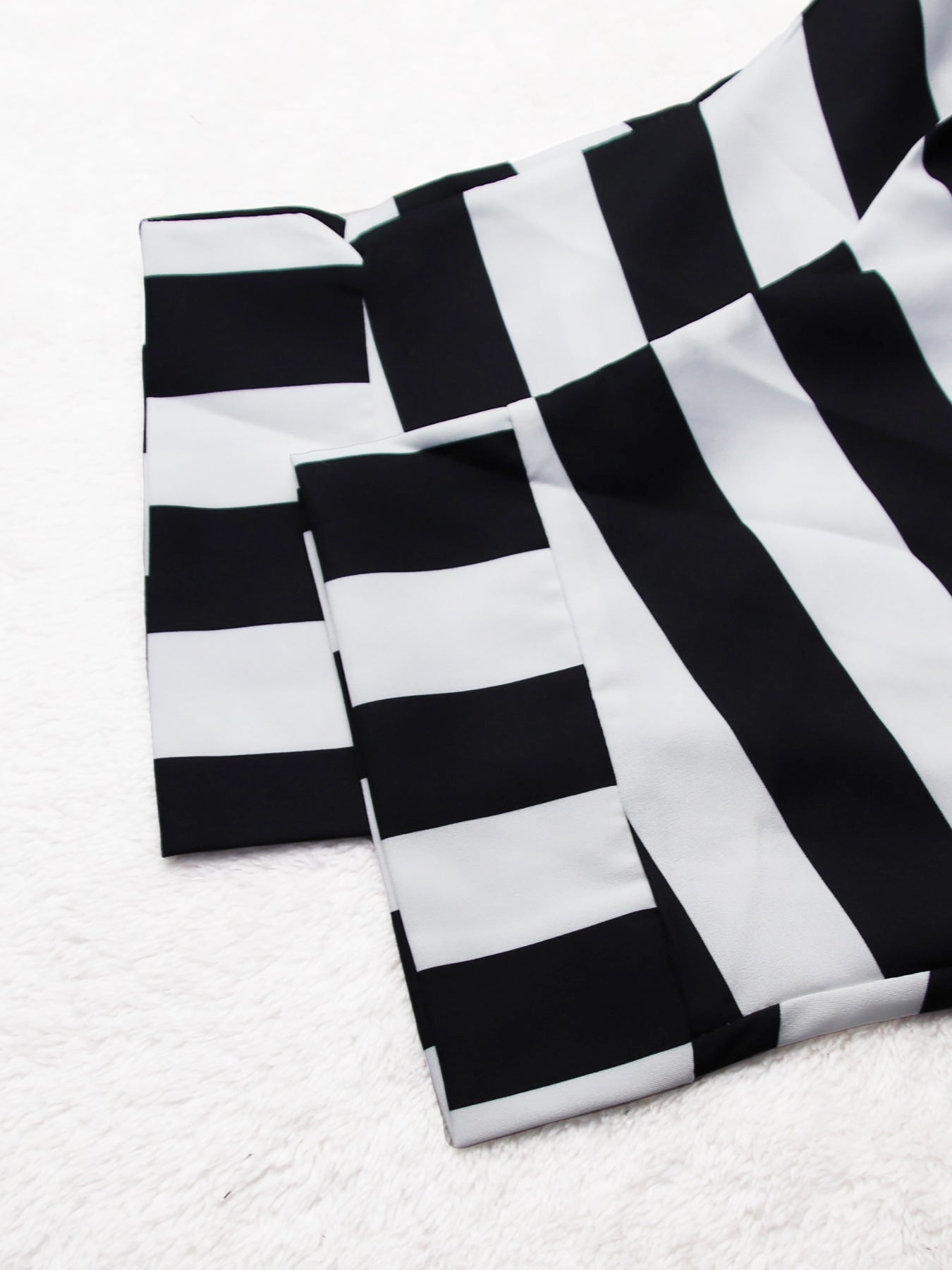 Plus Size Women Summer Striped Printed Short Sleeve Loose Casual Shirt Dress 13