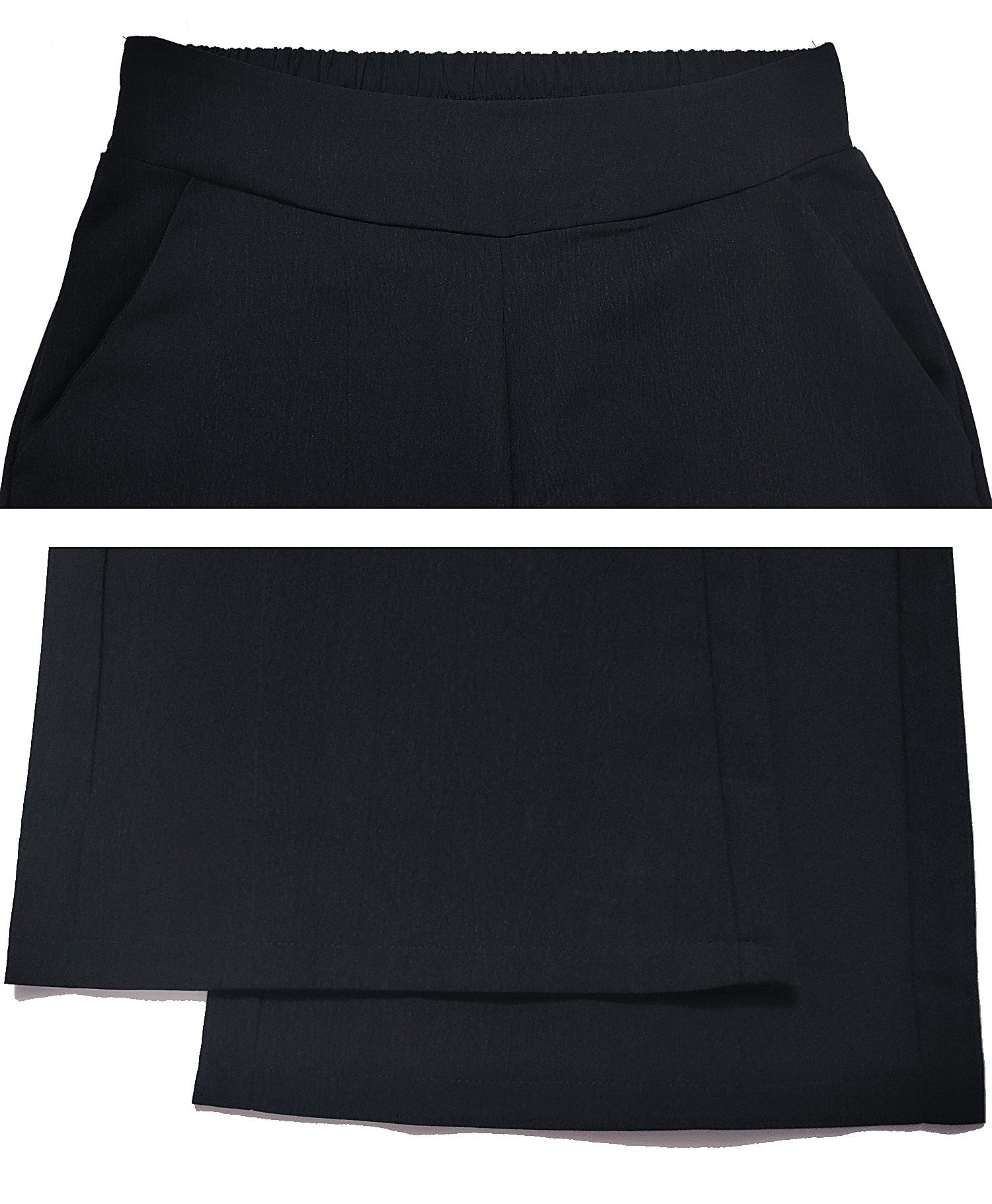 Summer Cap Sleeve V-Neck Lace Crop Top High Waist Slim Wide Leg Pants Set 10