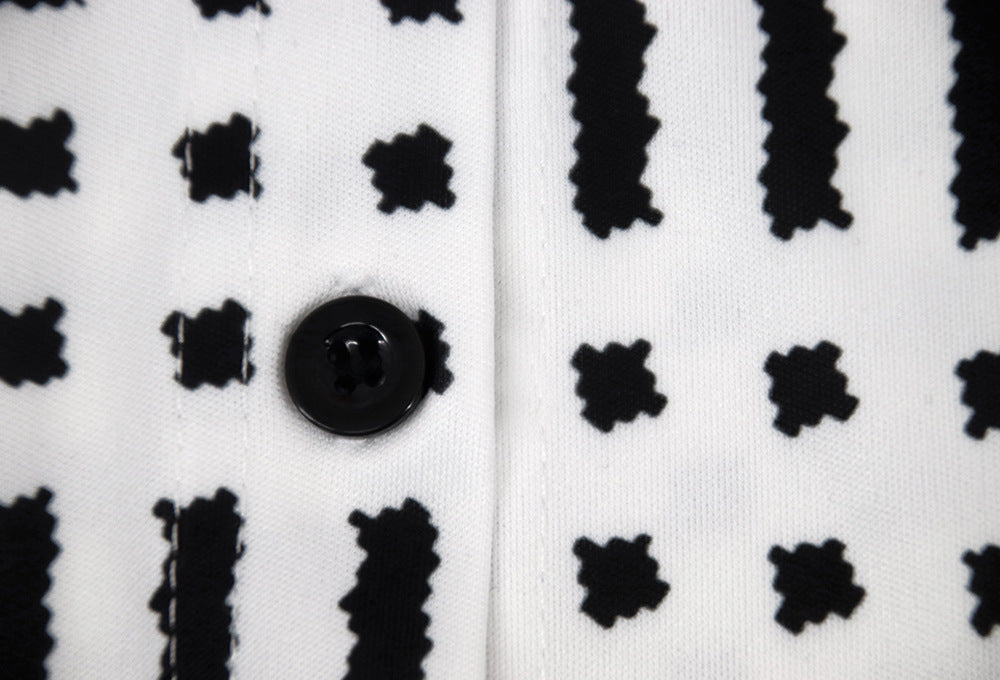 Fashionable Spring Turndown Collar Slim Puff Sleeve Women's Plaid Print Jumpsuit 23