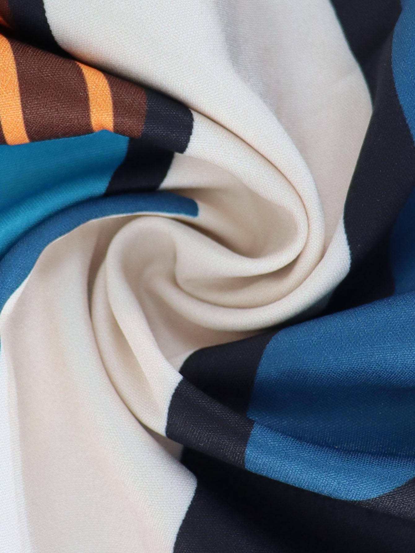 Plus Size Women's Bohemian Sleeveless High-Neck Geometric Print Color Block Tie-Waist Dress 10