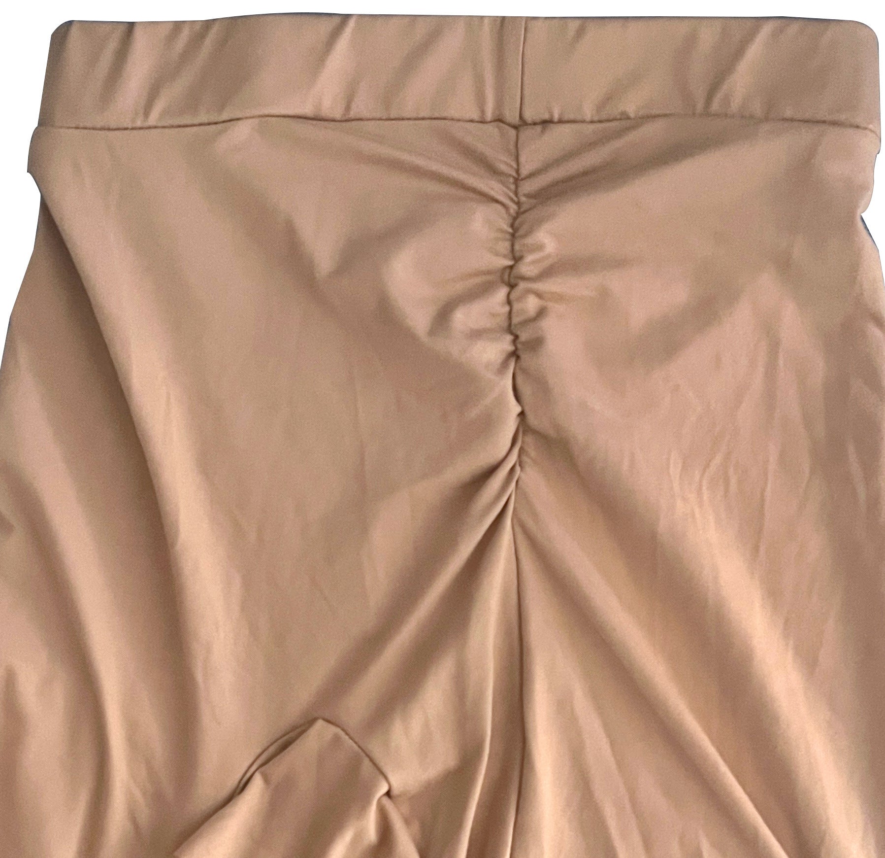 Fashionable And Elegant Solid Color Round Neck Long Sleeve Top Ruffle Skirt Two Piece Set For Women 12