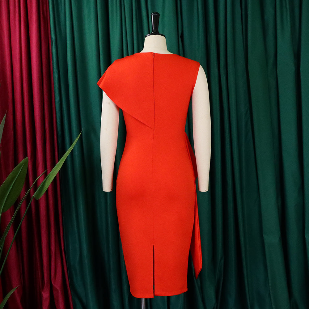 Women's Summer Fashion Bodycon Tonle Plus Size African Dress 14