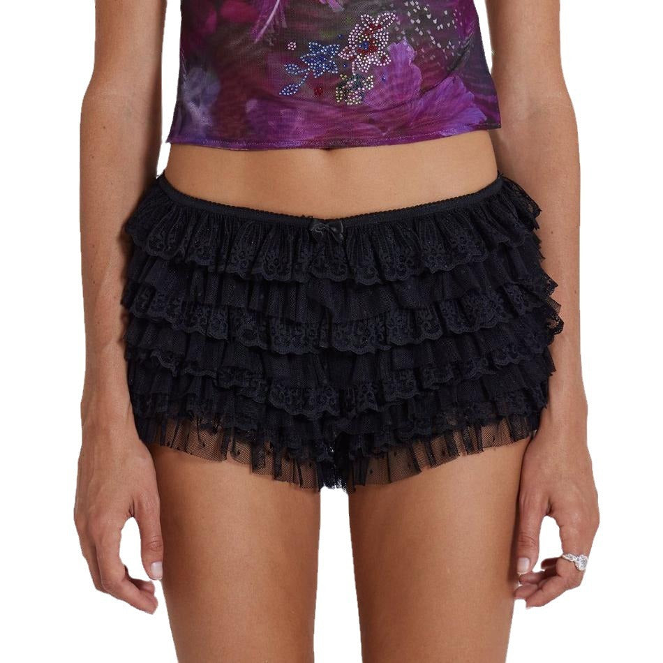 Sexy Solid Color Lolita Low-waist Beach Shorts 14