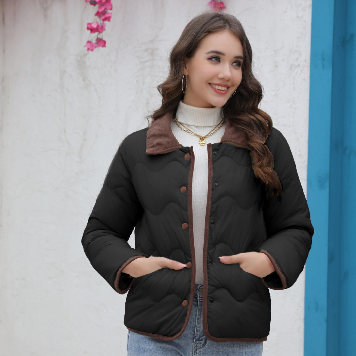 Cotton Padded Coat Spring And Autumn Fashion Women's Jacket 10