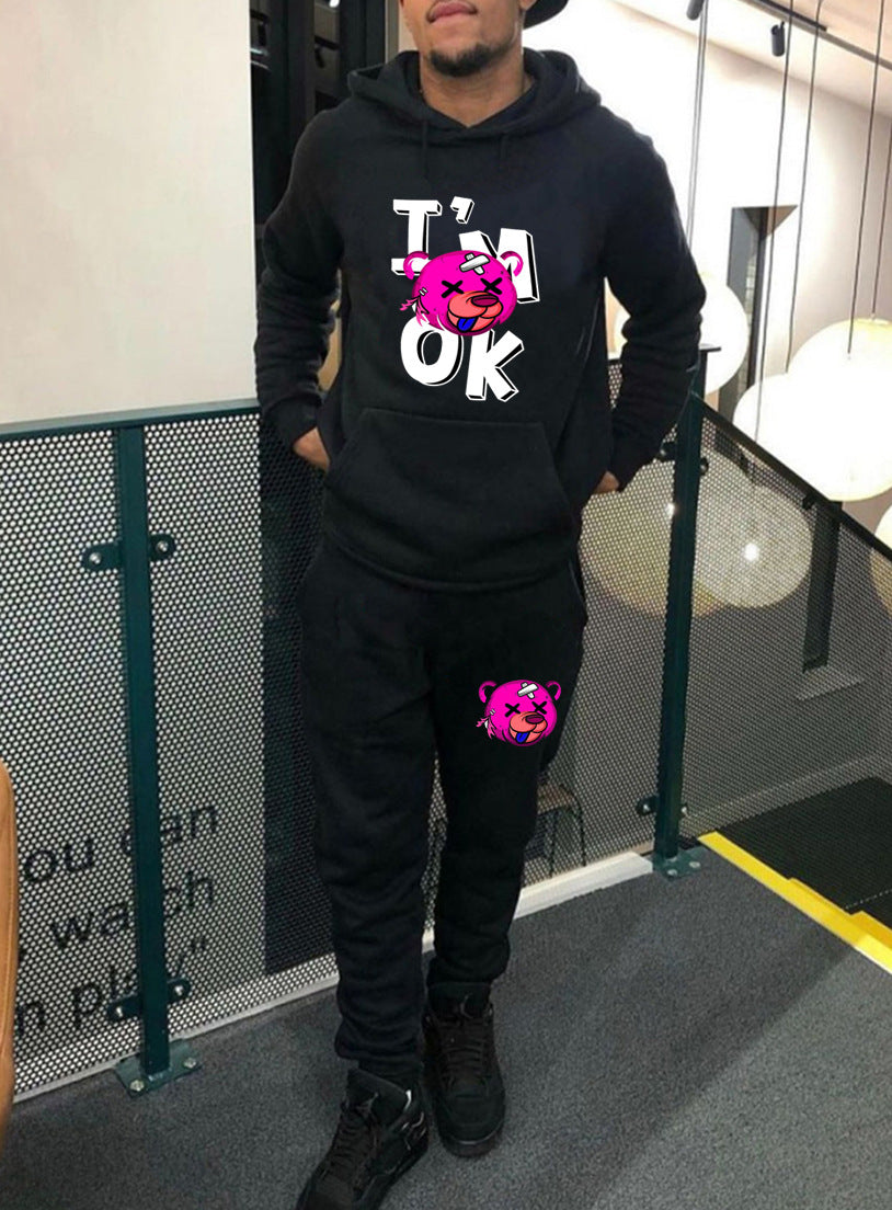 Men's Fall Winter Prints Sports Hoodies 3