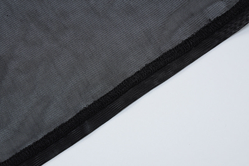 Women's Summer Mesh Sexy See-Through Slit Slim Dress 14