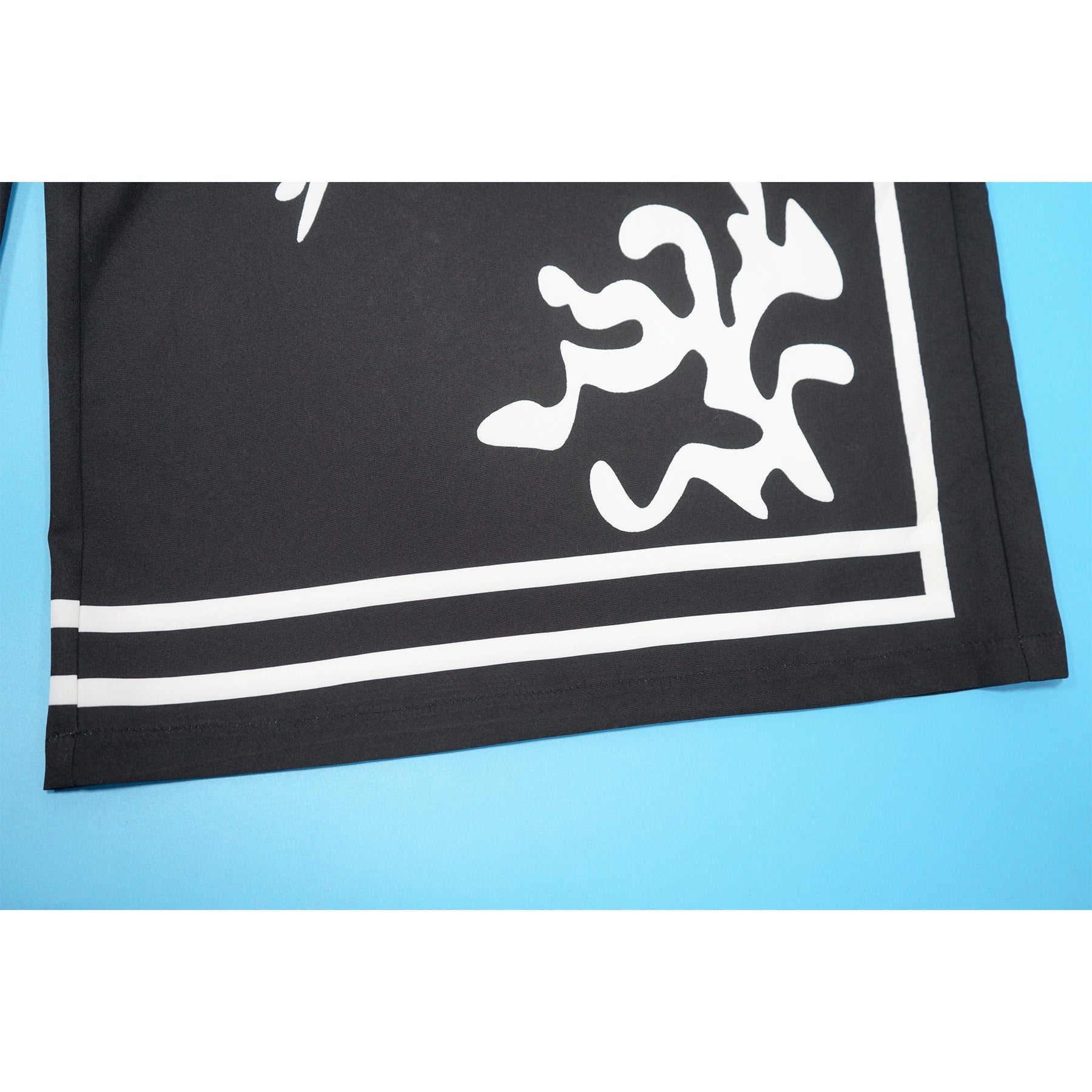 Summer Sexy Print Halter V Neck Vest Wide Leg Pants Two Piece Set 18