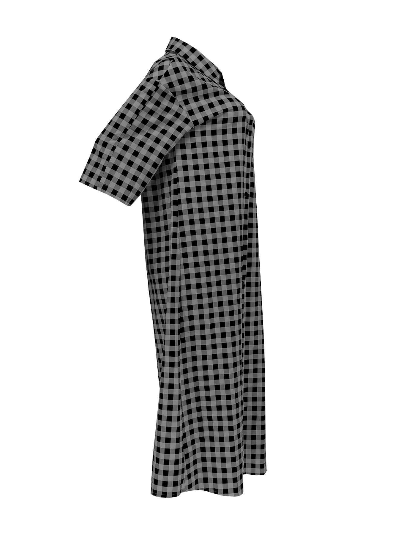 Women's Summer Fashion Casual Holidays Plaid Shirt 23