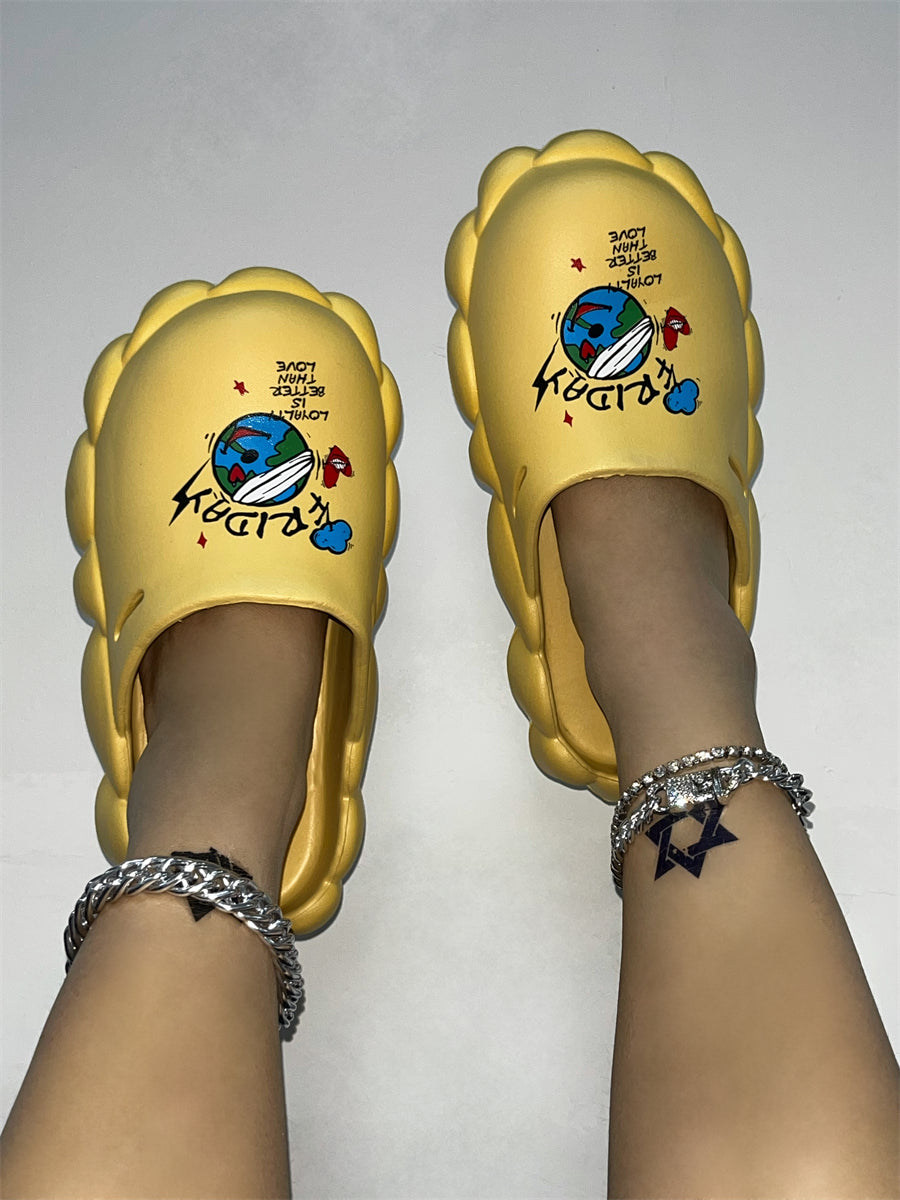 Spring And Summer Women's Shoes Sandals And Slippers Couple Eva Waterproof Women Slippers 20