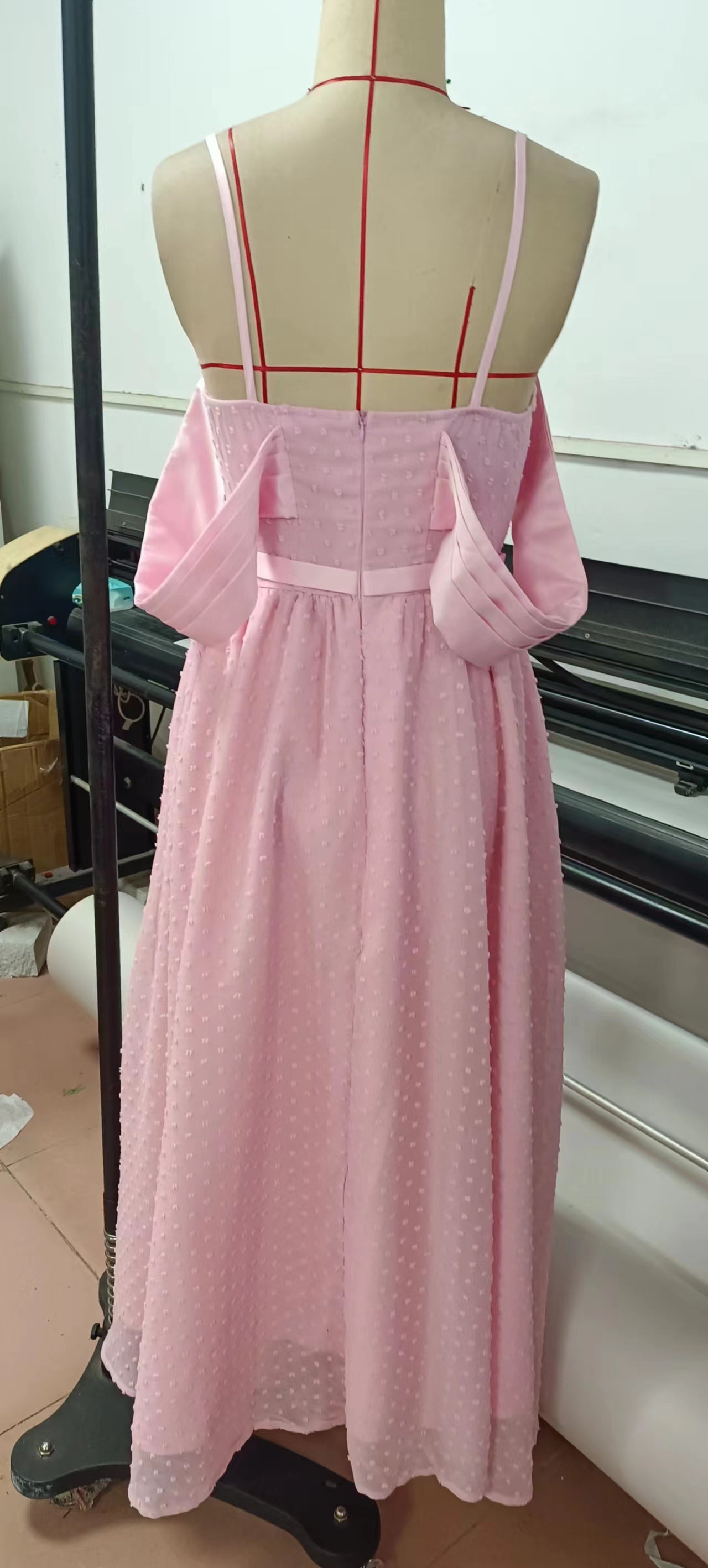 Spring Chic Elegant Strapless Solid Color Slim Low Back Long Women's Evening Dress 10