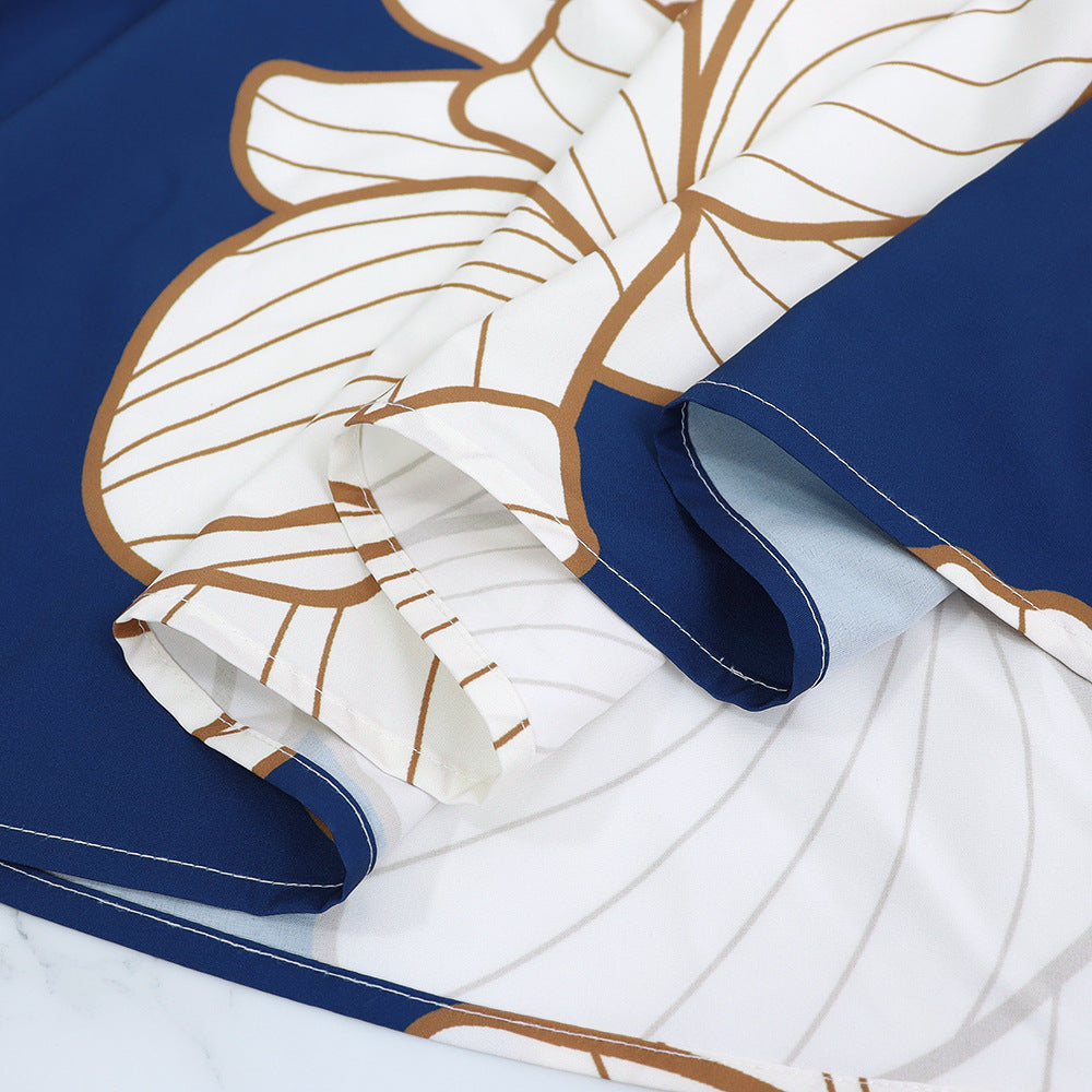 Ruffle Slash Shoulder Low Back High Slim Waist Women's Long Dress 11