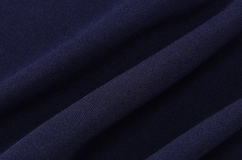 Women Autumn and Winter Round Neck Long Sleeve Sexy Bodycon Dress 17