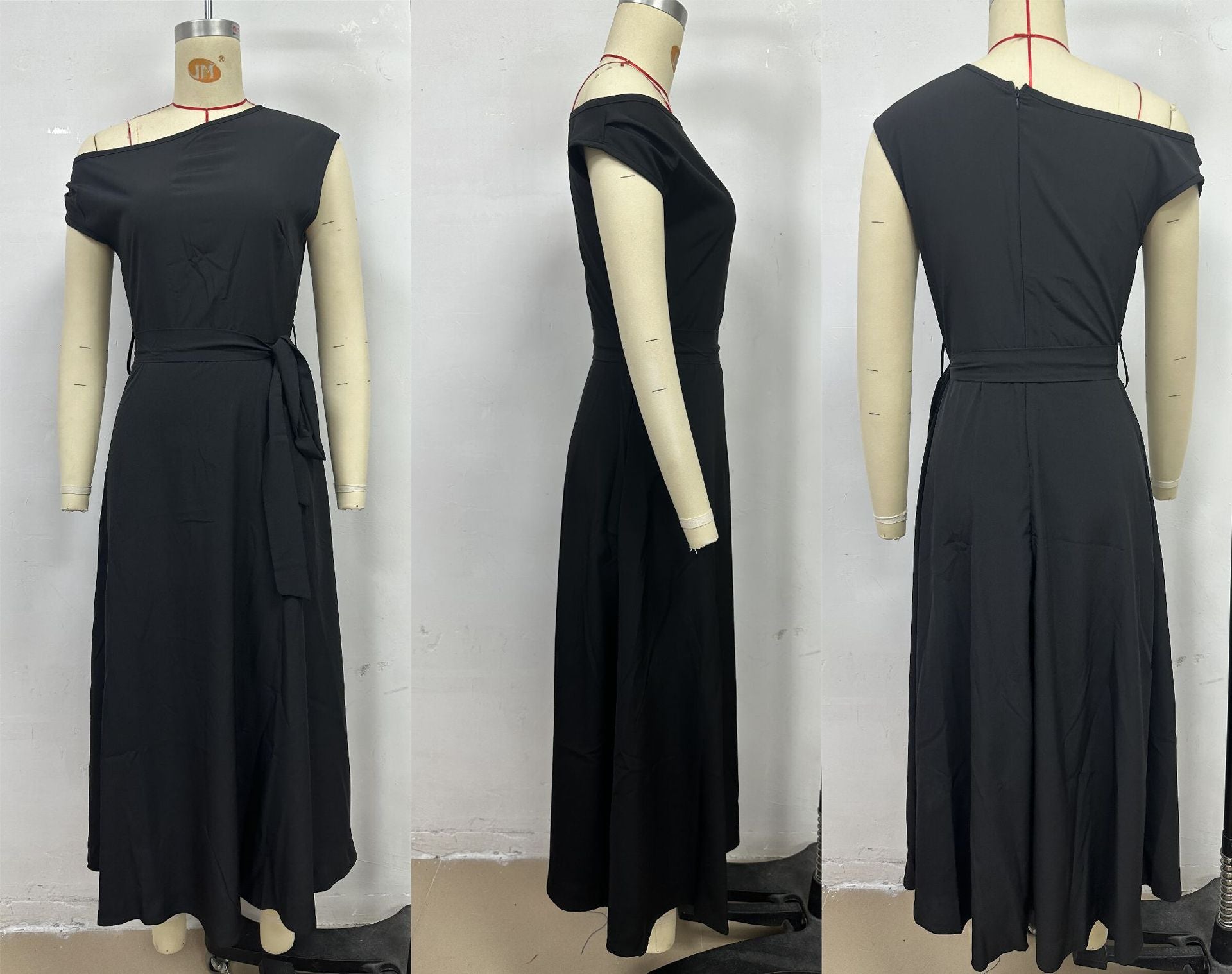 Women's Eelegant Sleeveless Solid Color Long Dress 8