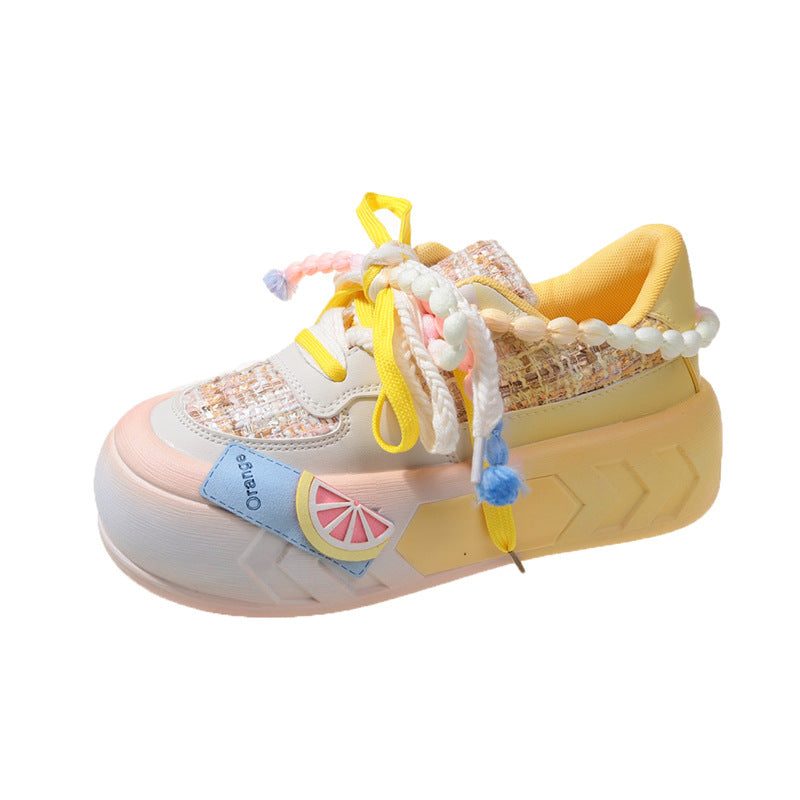 Women Sports Casual Thick Sole Sneakers 4