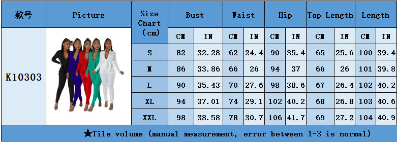 Women'S Autumn Solid Ruffle Deep V Neck Long Sleeve Top Pencil Pants Two Piece Set 15