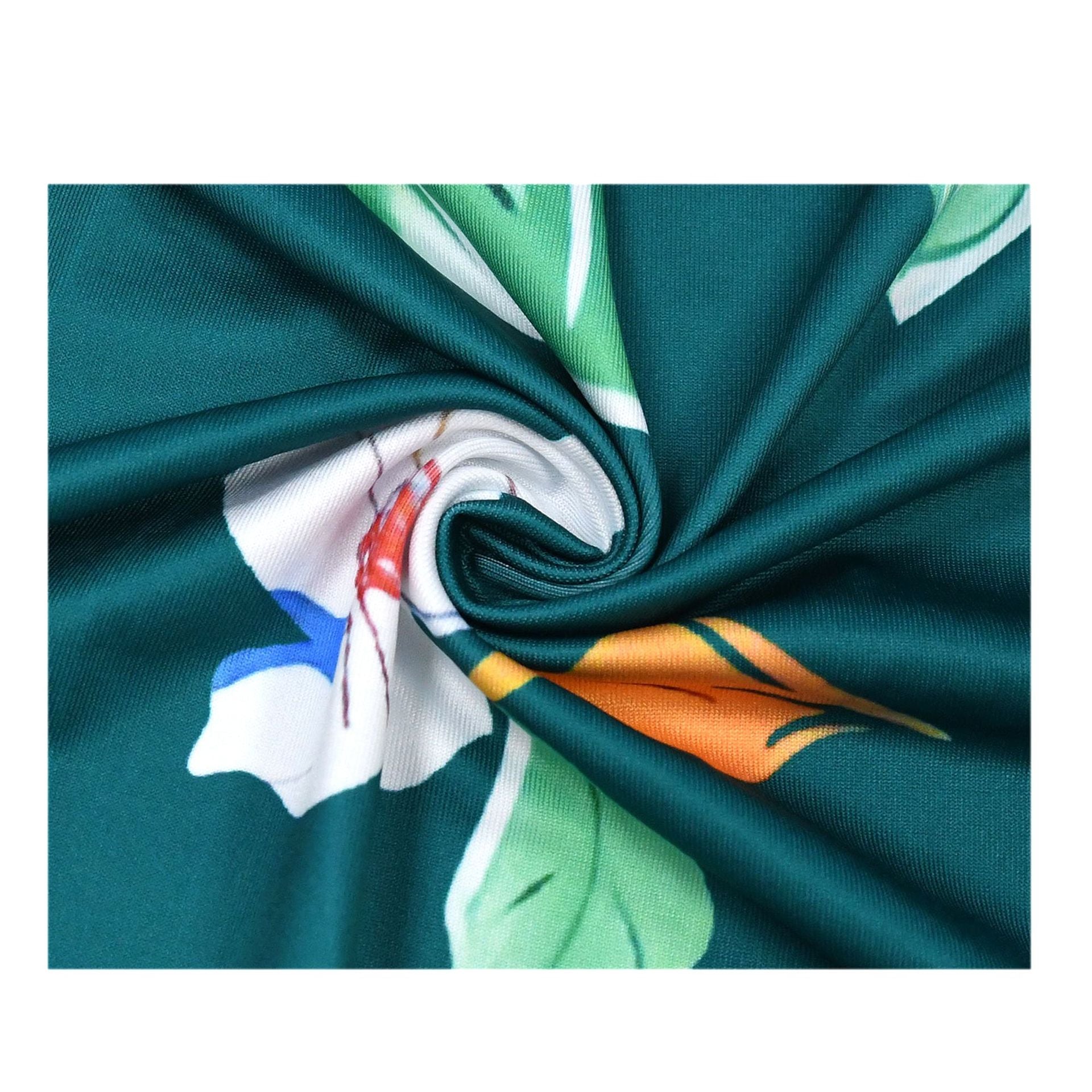 Women Summer Fashion Flower Print Sundress 20