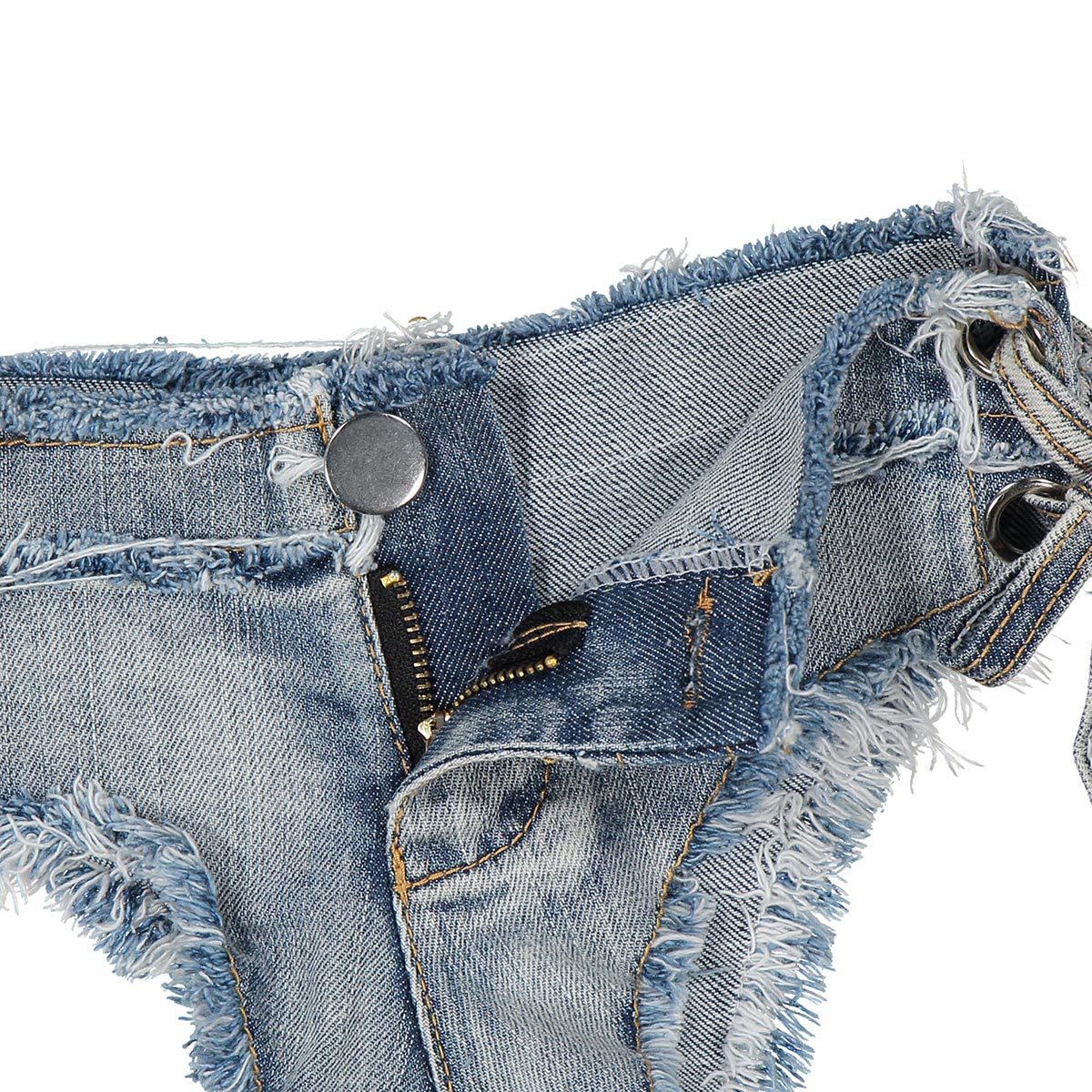 sexy night club denim bikini 35