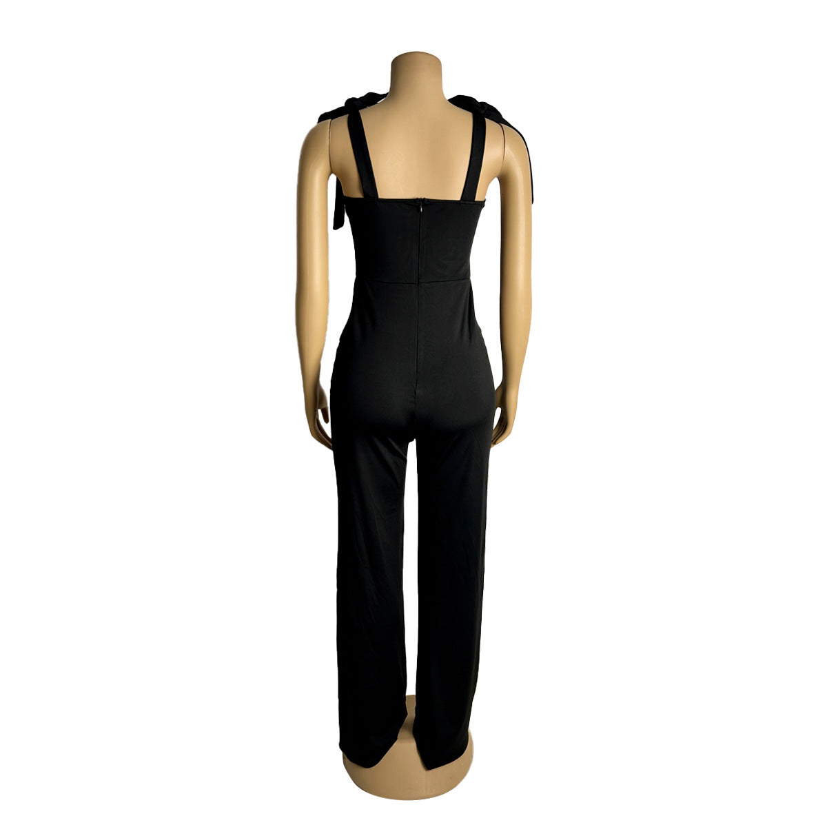 Women Party Geometric Ribbon Embroidered Jumpsuit 9