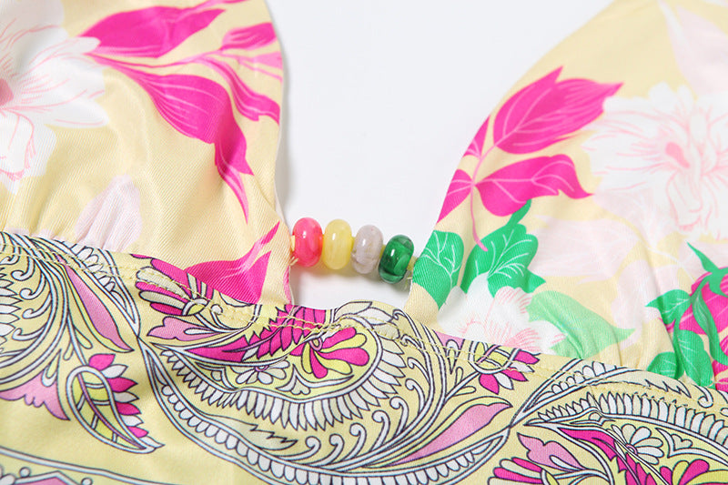 Women Summer Sexy Print Tank Top and Shorts Two Pieces 13