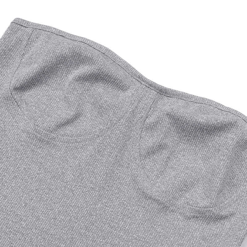 Knitting Ribbed Summer Solid Color Fashion Casual Suit 50