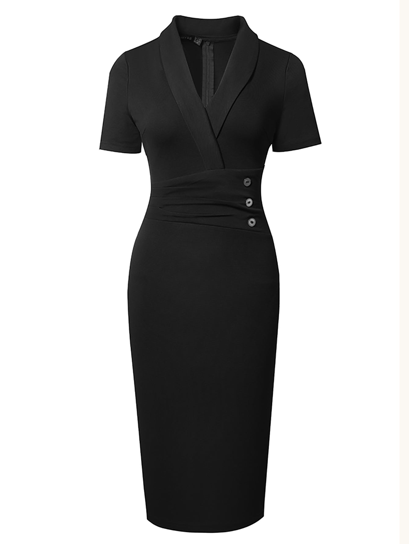 Women OL Wear Black Blazer Dress 5