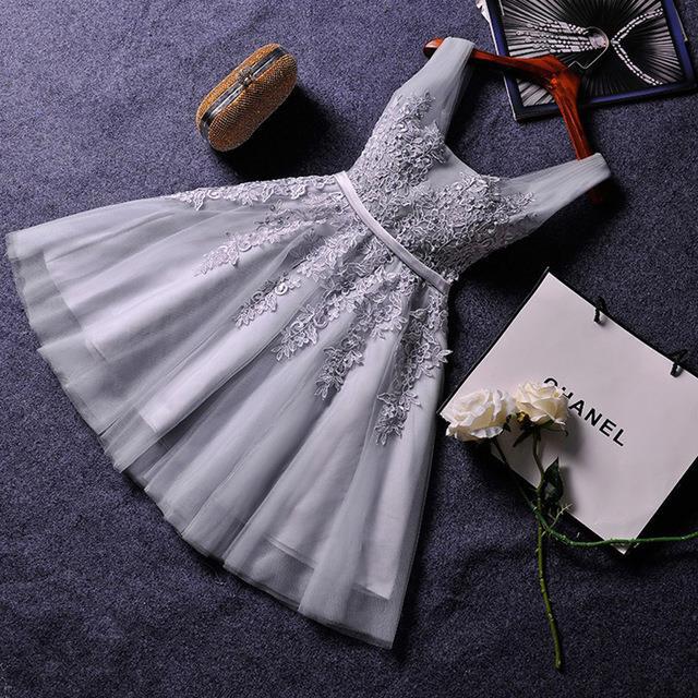 Sexy Short Evening Dress Bridemaid Wedding Dress For Women（Processing time need 3-6 days） 7
