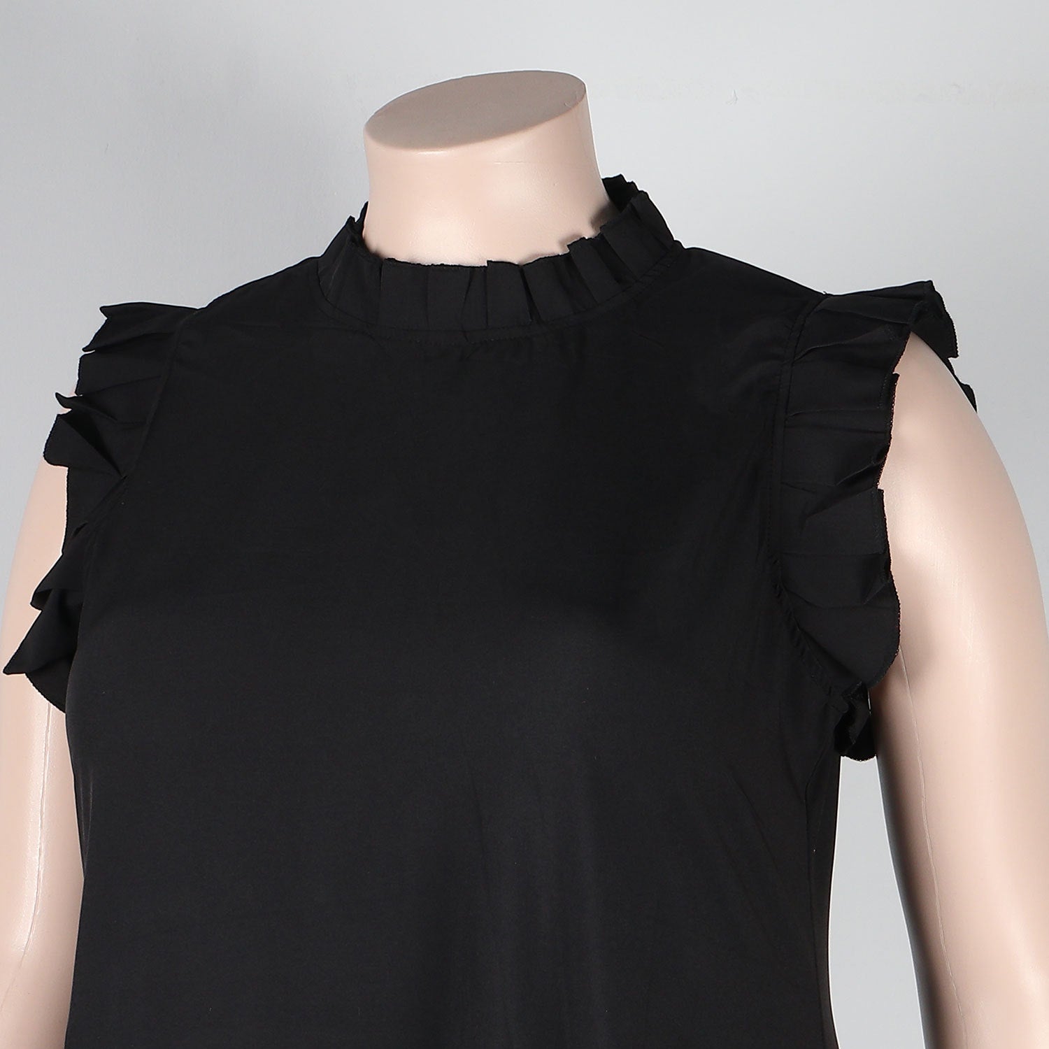 Plus Size Women Patchwork Print Short Sleeve Dress 18