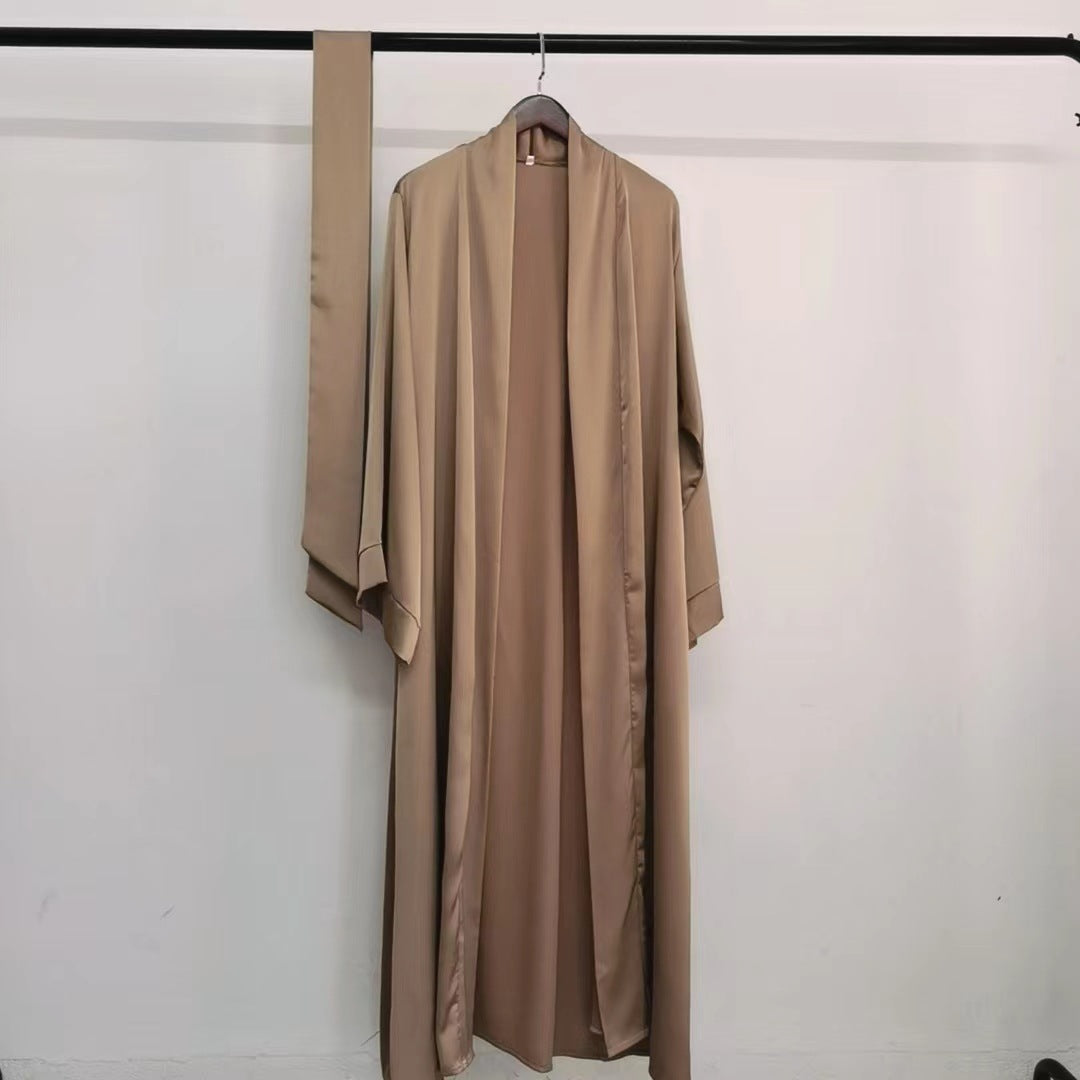 Solid Color Elegant Robe Cardigan 15