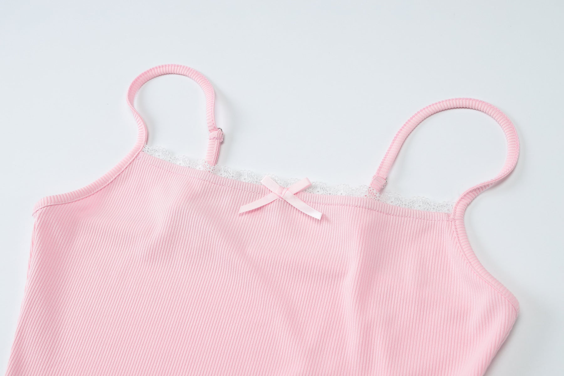 Women Spring Summer Lace Lace Suspender Top Shorts Two Piece Set 13