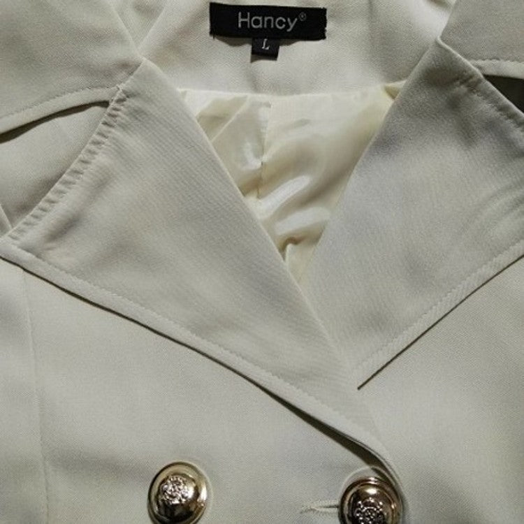 Women's Spring And Autumn Slim Fit Career Jacket Plus Size Women's Coat 8