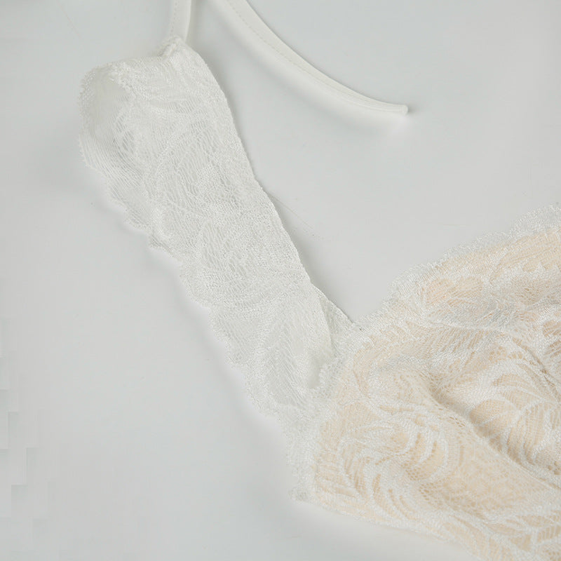 Women Lace Patchwork Sexy Backless Lace Sundress 25