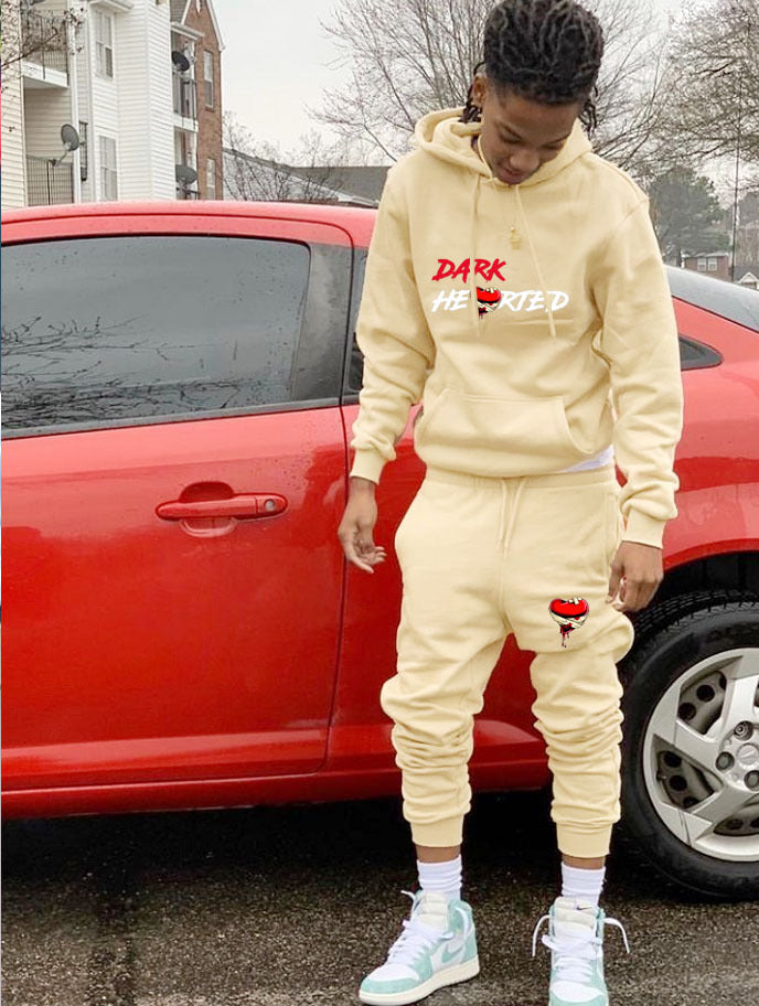 Women Printed Hoodies and Pant Two-Piece Set 4