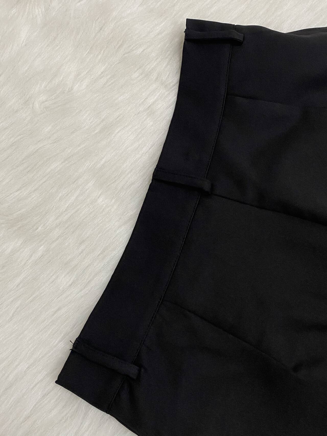 Career Women's Fashion Casual Elegant Loose Pocket Straight Pants 7