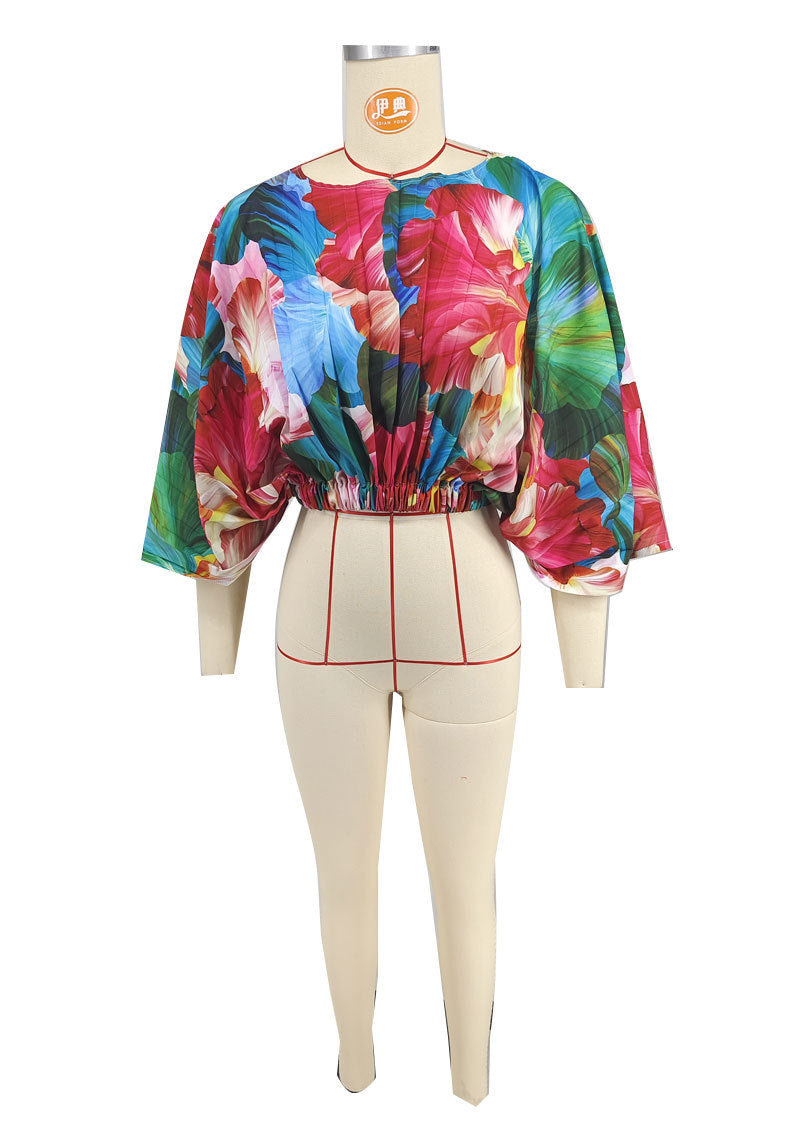 Casual Print Women's Top Fashion Wear 7