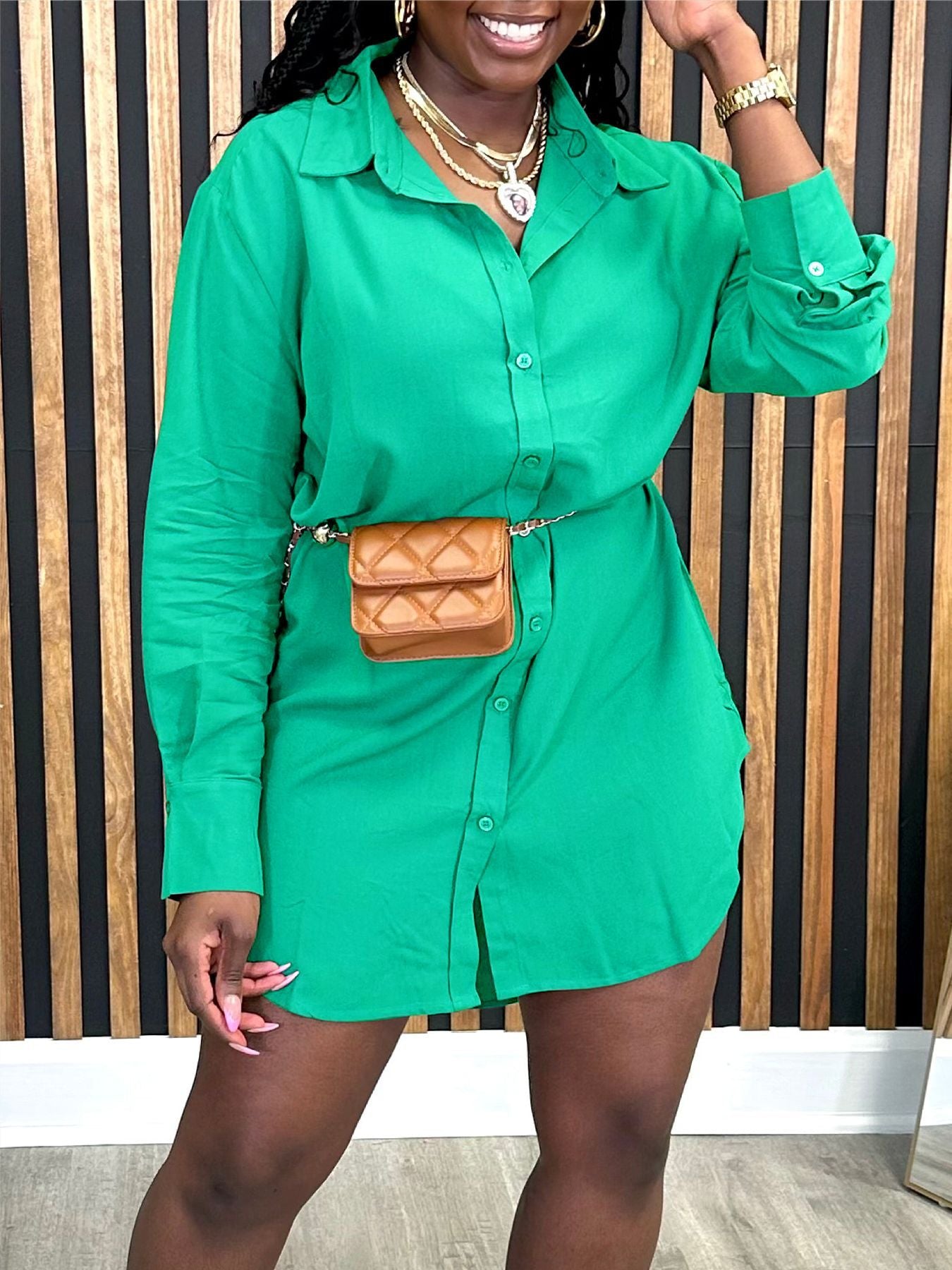 Women Casual long-sleeved shirt 7