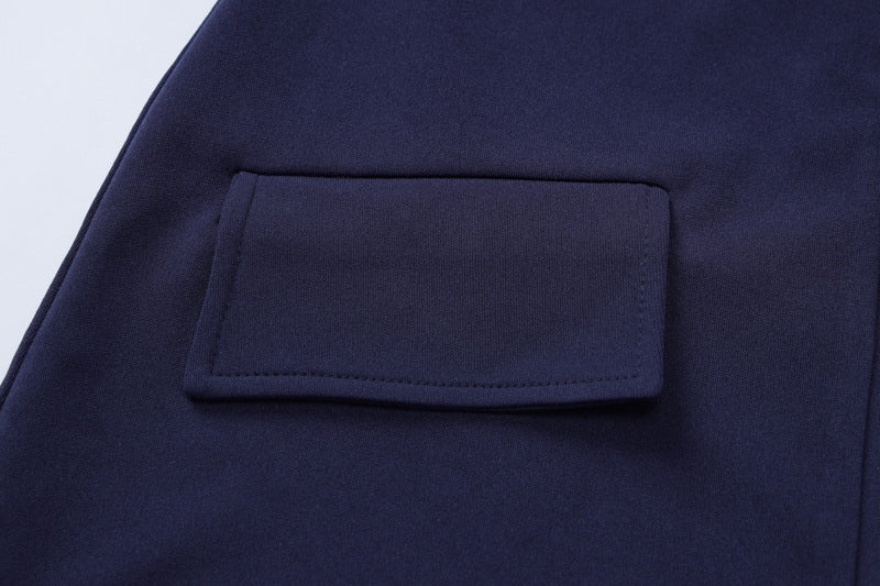 Women Autumn and Winter Round Neck Long Sleeve Sexy Bodycon Dress 16