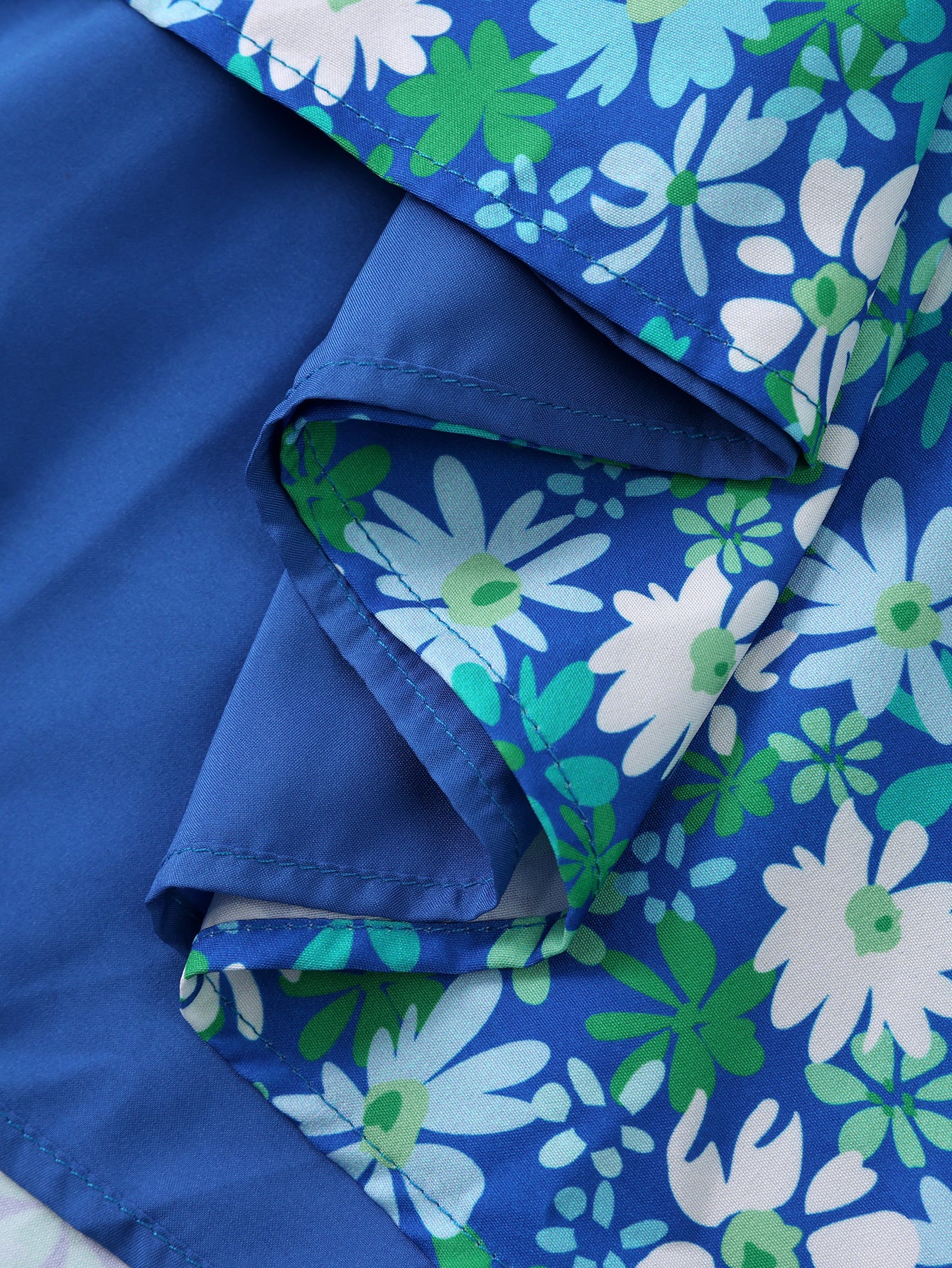 Women Halter Neck Lace-Up Print Sexy V-Neck Backless Dress 9